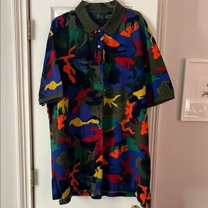 Polo by Ralph Lauren Men's Multicolor Camo Polo Shirt